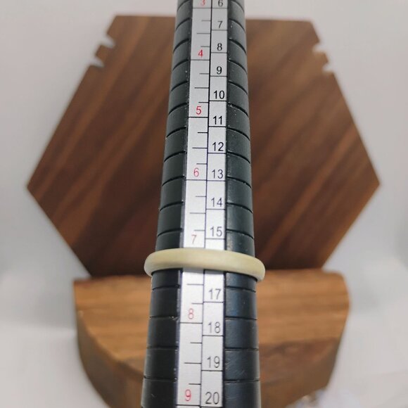 Southwest Sterling Silver Turquoise Ring w/Amazing Matrix Adjustable Size 7 - Picture 6 of 7